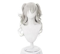 LINLINCD - Anime Charlotte Tomori Nao Cosplay Wig Curly Long Synthetic Hair with Chip Ponytail + Wig Cap