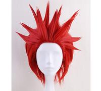 LINLINCD Anime Cosplay Wig 2019 Eijirou Kirishima Wig Boku No Hero Academia Anime Cosplay Wig Synthetic My Hero Academia/Academy Cosplay Hair Wigs for Men