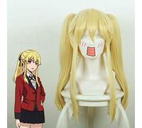 LINLINCD Anime Cosplay Wig Kakegurui Compulsive Player Cosplay Wigs Jabami Yumeko Momobami Kirari Black Yellow Grey Hair Wig 3
