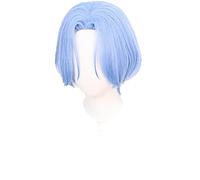 LINLINCD - Anime SK8 Infinity Langa Cosplay Wig Light Blue Short Wig Heat Resistant Fibre Hair + Wig Cap Party Role Play Men