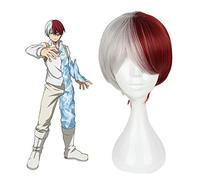 LINLINCD Cosplay Wig Anime Boku No My Hero Academia Cosplay Wig Izuku Midoriya Bakugou Katsuki Todoroki Shoto Ochaco Urarala Asui Tsuyu Wig A