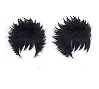 LINLINCD -Cosplay Wig Anime Cosplay Halloween Wig Free Wig Cap (Color : Jiro Kyoka Wig) (Color:Dabi Wig)