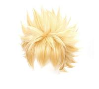 LINLINCD -Cosplay Wig Anime Cosplay Halloween Wig Free Wig Plugs (Color : Jiro Kyoka Wig) (Color:Bakugou Katsuki Wig)