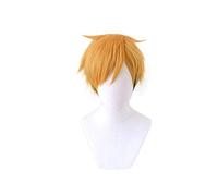 LINLINCD Cosplay Wig Anime Haikyuu!! Osamu Miya Atsumu Short Wig Cosplay Costume Heat Resistant Synthetic Hair Haikiyu Men Women Wigs 2