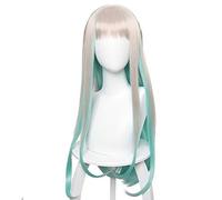 LINLINCD Cosplay Wig Anime Jibaku Shounen Hanako-Kun Akane Kwai Purple Long Cosplay Wig Synthetic Hair Party Women Wigs Nene Yashiro Wig
