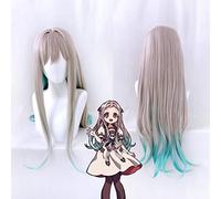 LINLINCD Cosplay Wig Anime Jibaku Shounen Hanako Kun Nene Yashiro Long Wig Cosplay Costume Heat Resistant Synthetic Hair Women Party Wigs