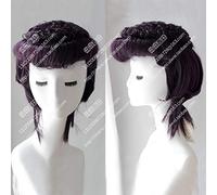 LINLINCD Cosplay Wig Anime JoJos Bizarre Adventure Higashikata Josuke Styled Wig Heat Resistant Synthetic Hair Wigs