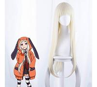 LINLINCD Cosplay Wig Anime Kakegurui Compulsive Gambler 2 Cosplay Wigs Yomoduki Runa Wigs Heat Resistant Synthetic Hair Halloween Party