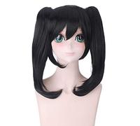 LINLINCD Cosplay Wig Anime LoveLive Nico Yazawa Black Bundle Wig Cosplay Costume Love Live Heat Resistant Synthetic Hair Women Cosplay Wigs