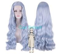 LINLINCD Cosplay Wig Anime My Hero Academia Eri Cosplay Wigs Boku No Hero Academia Eri Costumes Wigs Halloween Grey/Blue Long Curly Hair Wigs