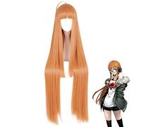 LINLINCD Cosplay Wig Anime Persona 5 Futaba Sakura Wig Cosplay Costume Women Long Synthetic Hair Halloween Party Role Play Wigs Wig-661H