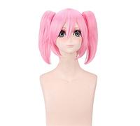 LINLINCD Cosplay Wig Anime Puella Magi Madoka Magica Kaname Madoka Wig Cosplay Costume Women Hair Halloween Party Wigs