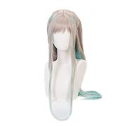 LINLINCD Cosplay Wig Anime Toilet Tied Jibaku Shounen Hanako-Kun Cosplay Wigs Hanako Kun Nene Yashiro Synthetic Hair Wig Orange