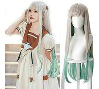 LINLINCD Cosplay Wig Anime Toilet Tied Nene Yashiro Cosplay Wig Synthetic Hair Long Jibaku Shounen Hanako-Kun Halloween Wigs + Free Wig Cap