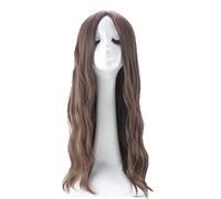 LINLINCD Cosplay Wig Avengers Scarlet Red Witch Cosplay Wig Linen Dark Long Curly High Temperature Fibre Hair Halloween Party Costume Wigs Scarlet Red Witch