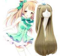 LINLINCD Cosplay Wig Brand Violet Evergarden Wigs Long Wave Blonde Synthetic Hair Perucas Cosplay Wig for Halloween Costume Party + Cap China