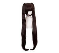LINLINCD Cosplay Wig Chocola Nekopara Cosplay Wig Chocolate Heat Resistant Synthetic Hair Chocolate Cosplay Hair A
