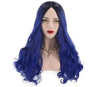 LINLINCD Cosplay Wig Descendants 3 Evie Women Long Wavy Wig Cosplay Costume Synthetic Hair Adult Carnival Party Wigs Beige