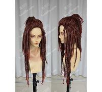 LINLINCD Cosplay Wig DMMD Mink DRAMAtical Murder Cosplay Wig Styled Braided Wigs + Wig Cap