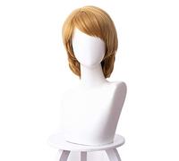 LINLINCD Cosplay Wig Elsa Anna Kristoff Wigs Snow Queen Princess Cosplay Wig Heat Resistant Synthetic Hair Cosplay Wigs + Wig Cap Kristoff