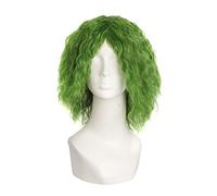 LINLINCD Cosplay Wig Film Batman The Dark Knight The Joker Green Wig Heath Ledger Cosplay Centre Farewell Green Wig Costumes One Size Joker