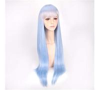 LINLINCD Cosplay Wig Graduated Colour Rem Cosplay Wig or Ram Cosplay Wigs Re: Zero Start Life in Another World Costume Wig Long Straight Hair Wigs DM690 1