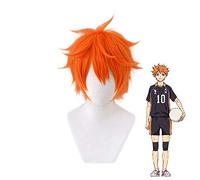 LINLINCD Cosplay Wig Haikyuu !! Cosplay Tsukishima Kei Hinata Shoyo Nishinoya Yuu Oikawa Tooru Kozume Kenma Kageyama Tobio Miya Atsumu Miya Osamu Wig Hinata Shoyo
