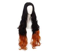 LINLINCD Cosplay Wig Kanroji Mitsuri Kamado Nezuko Wigs Demon Slayer Kimetsu no Yaiba Cosplay Wigs Zenitsu Agatsuma Golden Short Hair Kochou Shinobu A