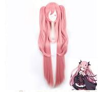 LINLINCD Cosplay Wig Krul Tepes Cosplay Wig Anime Owari No Seraph Seraph of the End Third Ancestor Vampire Sexy Costume Synthetic Hair Wig + Wig Cap Wig