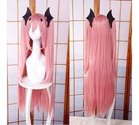 LINLINCD Cosplay Wig Krul Tepes Cosplay Wig Anime Owari No Seraph Seraph of the End Third Ancestor Vampire Sexy Costume Synthetic Hair Wig + Wig Cap Wig and Headpiece