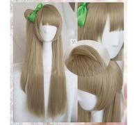 LINLINCD Cosplay Wig Love Life Love Live Cosplay Wig Kotori Minami Costume Play Adult Wigs Halloween Anime Hair + Wig Cap as pciture