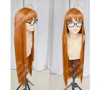 LINLINCD Cosplay Wig P5 Persona 5 Hero Kurusu Akira Ryuji Sakamoto Anne Takamaki Yusuke Kitagawa Haru Okumura Futaba Sakura Takemi Tae Cosplay Wig and Glasses