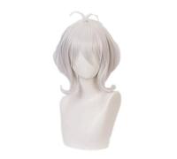 LINLINCD Cosplay Wig Princess Connect! Re: Diving Natsume Kokoro Kokkoro Women Short Wig Cosplay Costume Heat Resistant Synthetic Hair Party Wigs