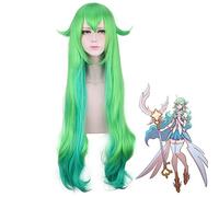 LINLINCD Cosplay Wig, The Fae Wizard, Lulu, Long Wig, Cosplay Costume, Soraka Star, Guardian, Women, Heat Resistant Synthetic Hair, Party Wigs