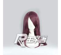 LINLINCD Cosplay Wig Tokyo Ghoul Guru Kamishiro Rize Long Purple Straight Heat Resistant Synthetic Hair Cosplay Halloween Party + Free Wig Cap Kuzz8364