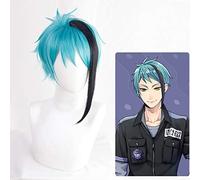 LINLINCD Cosplay Wig Twisted Wonderland Ace Trappola Cat Diamond Leona Kingscholar Epel Felmier Vil Schoenheit Ruggie Bucchi Azul Cosplay Wigs Jade