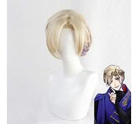 LINLINCD Cosplay Wig Twisted Wonderland Ace Trappola Cat Diamond Leona Kingscholar Epel Felmier Vil Beauty Ruggie Bucchi Azul Cosplay Wigs Vil Beauty B