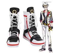 LINLINCD Cosplay Wig Twisted Wonderland Trey Clover / Deuce Spade Cosplay Shoes Boots Halloween Carnival Costume Prop Custom Made 42 Women Size