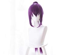 LINLINCD Fate / GrandOrder FGO Scarha Master Craftsman Purple Ponytail Cosplay Game Wig Purple