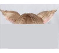 LINLINCD Felix Argyle Cosplay Wig Re: Zero Kara Hajimeru Isekai Seikatsu Felix Argyle Anime Synthetic Hair Cosplay Wigs + Ears + Hat + Track 1 Pair of Ears