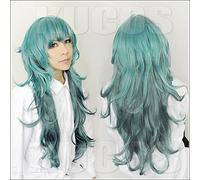 LINLINCD -Wig Anime Cosplay 80 cm Sen Takatsuki Eto Colour Gradient Sexy Wig Tokyo Ghoul Heat Resistant Hair Cosplay Costume Wigs + Free Wig Cap