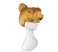 LINLINCD -Wig Anime Cosplay Anime Wig Cinderella Princess Wig Short Blonde Wig Costume Halloween Wig for Halloween Costume Party Concerts