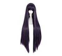 LINLINCD -Wig Anime Cosplay Anime Wig Inu X Boku SS Cosplay Shirakiin Ririchiyo Wig Purple Long Wig Costume Halloween Wig for Halloween Costume Party Concerts