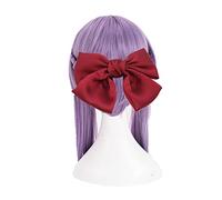 LINLINCD -Wig Anime Cosplay Role Play for Seraph of The End Hiiragi Shinoa Hiragi Cosplay Wigs Light Purple Hair