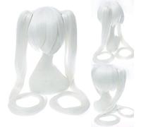 LINLINCD -Wig Anime Cosplay Vocaloid Sakura Snow Senbon Zakura Women Long Ponytails Wig Cosplay Costume Heat Resistant Synthetic Hair Wigs 14