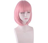 LINLINCD -Wig Anime Cosplay Wig for Fancy Dress Nightlife CluI Party Dress Up Wig Cosplay Wig Princess Link Re:Dive Kusano Yui Princess Pink