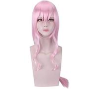 LINLINCD -Wig Anime Cosplay Wig for Halloween Fashion Christmas Party Fancy Dress Wig about the fact that I was reborn as slime Limlu Milim Zhuna Shiz. Colour: Pl-528 Zhu
