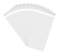LINMAGCO 100 Pcs Clear Self-adhesive Bags, 5.5 X 10.5 Inch (14x26.5cm) Clear Self Sealing Display Bags, Good for Individual Cookies, Dessert,Decorative Wrappers, Party Favors, Candy and More