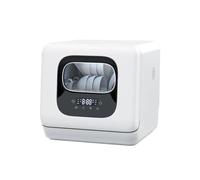 Linmeas-753 Dishwashers- Countertop Dishwasher 6 Washing Programs & Hot Drying Dish Washer with 360Dual Spray with Child Lock&Delayed Start Portable Dishwasher Perfect for Home, Apartments & RVs