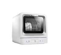 Linmeas-753 Dishwashers- Countertop Dishwasher Fully Automatic Household Small Desktop Installation-free On-Stop Smart Dishwasher Perfect for Home, Apartments & RVs